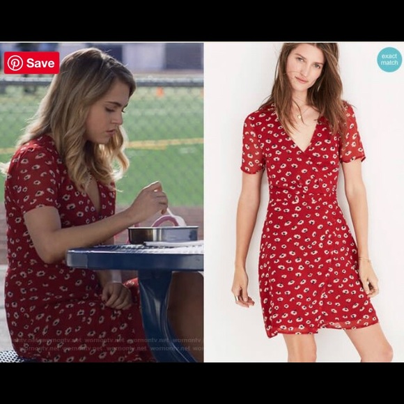 Madewell Dresses & Skirts - MADEWELL wrap front mini dress in Seattle floral
